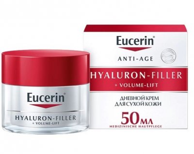Купить эуцерин (eucerin hyaluron-filler+volume-lift (эуцерин) крем для лица для сухой кожи дневной, 50 мл в Бору