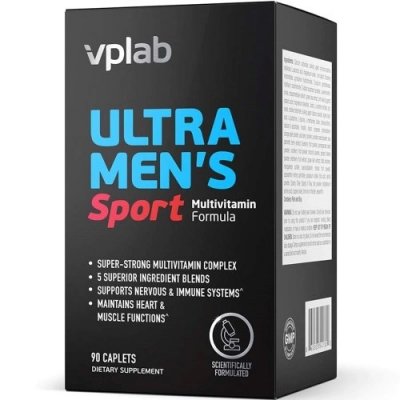 Купить vplab ultra men's sport капсулы, 90 шт бад в Бору
