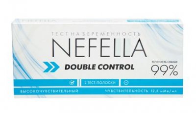 Купить тест для определения беременности nefella высокочувствительный, 2 шт в Бору