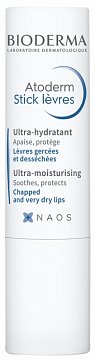 Bioderma Atoderm (Биодерма Атодерм) Стик для губ 4г