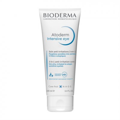 Купить bioderma atoderm (биодерма атодерм) крем для кожи вокруг глаз 3 в 1 интенсивный уход 100мл в Бору