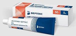 Купить ибупрофен-вертекс, гель для наружного применения 5%, 50г в Бору