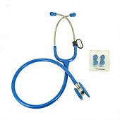 Купить стетоскоп amrus (амрус) 04-ам410 premium медицинский двухсторонний терапевтический, синий в Бору