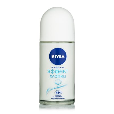 Купить nivea (нивея) дезодорант-антиперспирант эффект хлопка, 50мл в Бору