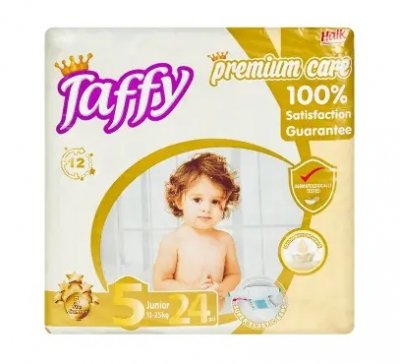 Купить taffy premium (таффи) подгузники для детей, размер 5 (11-25 кг) 24шт в Бору