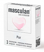 Купить masculan pur (маскулан пур) презервативы утонченные прозрачные, 3шт в Бору