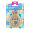 Купить lubby (лабби) прорезыватель зайка на круге с 4 месяцев, 32070 в Бору