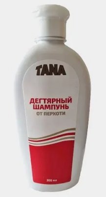 Купить tana (тана) дегтярный шампунь от перхоти, 300мл в Бору