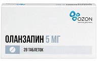 Купить оланзапин, таблетки диспергируемые в полости рта 5 мг, 28 шт в Бору