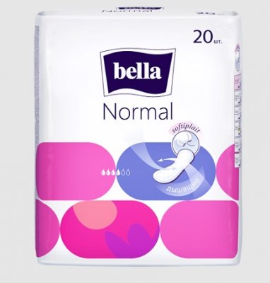 Купить bella (белла) прокладки normal белая линия 20 шт в Бору