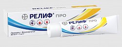 Купить релиф про, крем ректальный 20мг/г+1мг/г, 10г в Бору