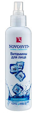 Novosvit (Новосвит) Aqua-спрей витамины для лица, 190мл