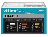 Купить vitime expert diabet (витайм), капсулы массой 510мг 32шт + капсулы массой 415мг 32шт + капсулы массой 665мг 32штбад в Бору