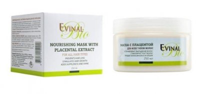 Купить эвиналь (evinal) маска-бальзам для всех типов волос с плацентой, 250м в Бору