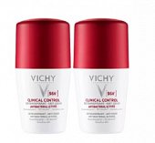 Купить vichy (виши) набор: дезодорант шариковый clinical control 96 часов 50мл 2 шт в Бору