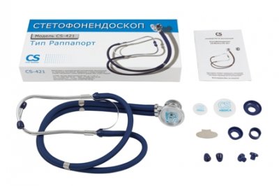 Купить стетофонендоскоп cs medica cs-421, синий в Бору