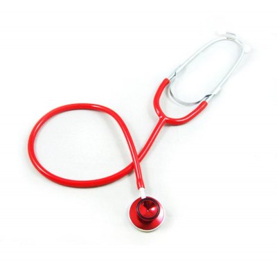 Купить стетоскоп amrus (амрус) 04-ам300 медицинский односторонний, красный в Бору