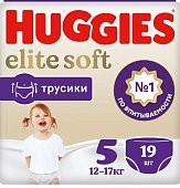 Купить huggies (хаггис) трусики elitesoft 5, 13-17кг 19 шт в Бору
