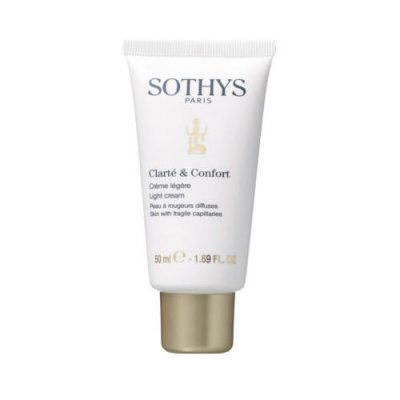 Купить sothys clarte&comfort (сотис) крем для лица легкий для чувствительной кожи, 50мл в Бору