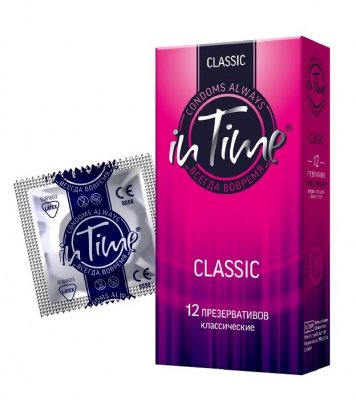Купить in time (ин тайм) презервативы классические 12шт в Бору