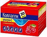 Купить коллаген ультра+с+глюкозамин, порошок с ароматом вишни пакет-саше массой 8 гр 30 шт. бад в Бору