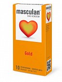 Купить masculan (маскулан) презервативы золотого цвета gold 10 шт в Бору