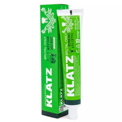 Купить klatz (клатц) зубная паста для мужчин жгучий абсент, 75мл в Бору