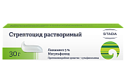 Купить стрептоцид, линимент для наружного применения 5%, 30г в Бору