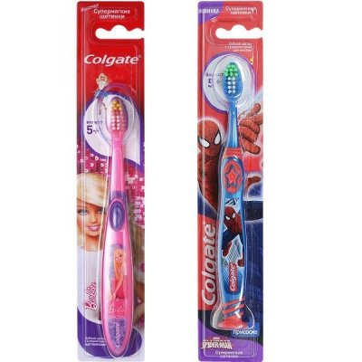 Купить колгейт (colgate) зубная щетка smiles детская от 5 лет, 1 шт в Бору