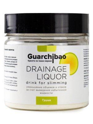 Купить гуарчибао (guarchibao) дренаж улучшенная формула напиток со вкусом груши, порошок 75г бад в Бору