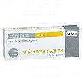 Купить албендазол-алиум, таблетки, покрытые пленочной оболочкой 400мг, 3 шт в Бору