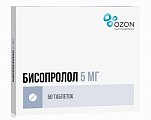Купить бисопролол, таблетки, покрытые пленочной оболочкой 5мг, 50 шт в Бору