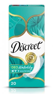 Купить discreet (дискрит) прокладки део водная лилия 20шт в Бору