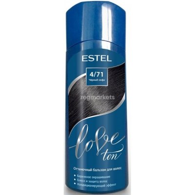 Купить estel (эстель) бальзам для волос оттеночный love ton 150мл тон 4/71 черный кофе в Бору