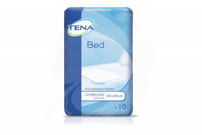 Купить tena (тена) простыня медицинская bed normal 60 x 90см, 10 шт в Бору