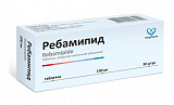 Ребамипид, таблетки покрытые пленочной оболочкой 100мг, 30 шт