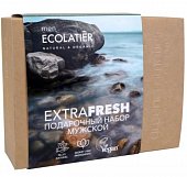 Купить ecolatier (эколейтер) набор подарочный мужской extra fresh: гель для душа 150мл+шампунь 150мл в Бору