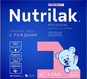 Купить нутрилак премиум 1 (nutrilak premium) 2 молочная смесь адаптированная с рождения, 1050г в Бору