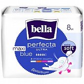 Купить bella (белла) прокладки perfecta ultra maxi blue 8 шт в Бору