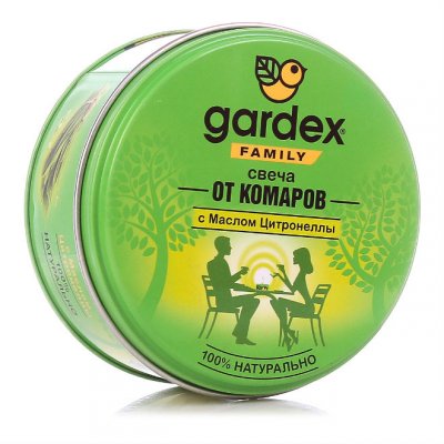 Купить гардекс (gardex) family свеча репелент от комаров в Бору