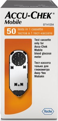 Купить тест-кассета accu-chek mobail (акку-чек) 50 шт в Бору