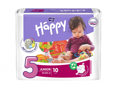 Купить bella baby happy (белла) подгузники 5 джуниор 12-25кг 10 шт в Бору