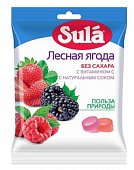 Купить зула (sula) леденцы для диабетиков лесная ягода, 60г в Бору
