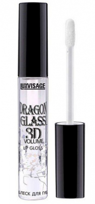Купить luxvisage (люкс визаж) блеск для губ прозрачный dragon glass 3d volume, 2,8мл в Бору