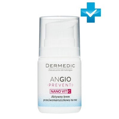 Купить dermedic angio (дермедик) активный ночной крем против морщин 55 г в Бору