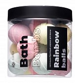 Купить fabrik cosmetology (фабрик косметик) шарики бурлящие маленькие для ванны rainbow balls 300 гр в Бору