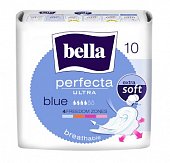 Купить bella (белла) прокладки perfecta ultra blue супертонкие 10 шт в Бору