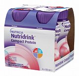 Nutridrink (Нутридринк) Компакт Протеин охлаждающий фруктово-ягодный вкус 125мл, 4 шт