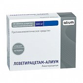 Купить леветирацетам-алиум, таблетки, покрытые пленочной оболочкой 500мг, 30 шт в Бору