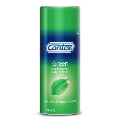 Купить contex (контекс) гель-смазка green 100мл в Бору